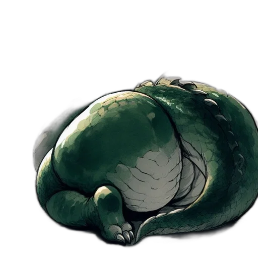creature, dragon, animal, food transparent PNG cut-out