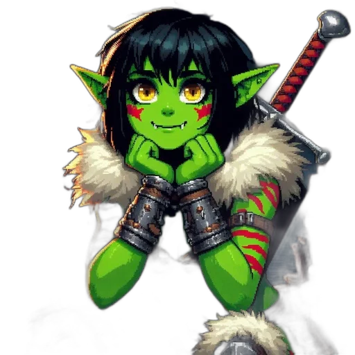 staff, dragon, fantasy art, pixel art transparent PNG cut-out