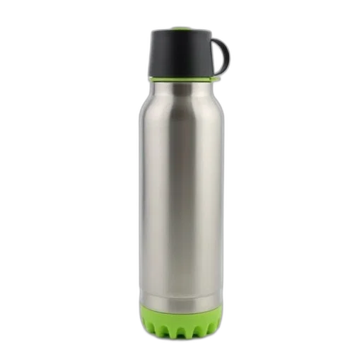 bottle, 3d render, sleek, modern transparent PNG cut-out