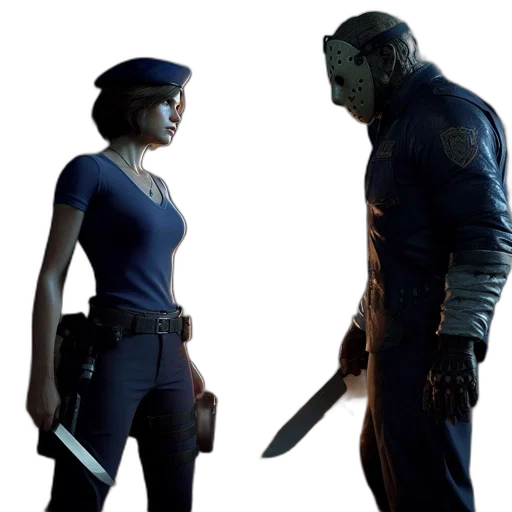 mask, concept art, comic book art, 3d render transparent PNG cut-out