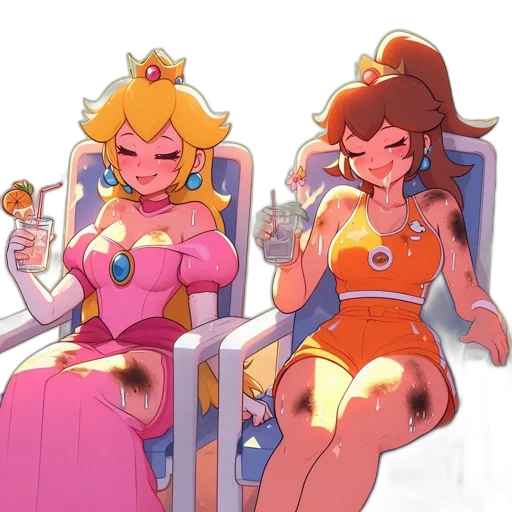 crown, concept art, vaporwave, anime transparent PNG cut-out
