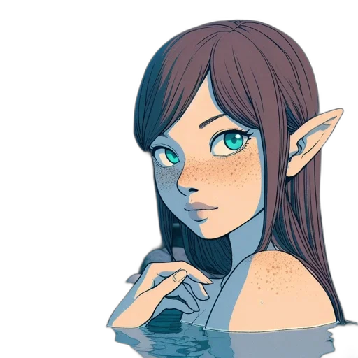face, mask, fantasy art, concept art transparent PNG cut-out