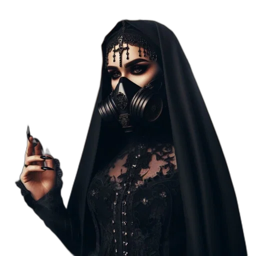 mask, face, staff, dress transparent PNG cut-out