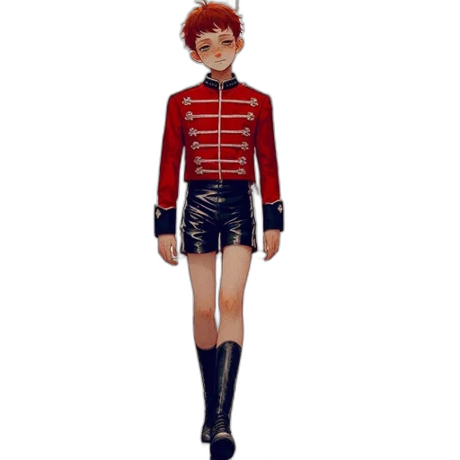 jacket, concept art, 3d render, cartoon transparent PNG cut-out