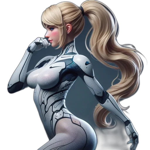 robot, comic book art, concept art, fantasy art transparent PNG cut-out