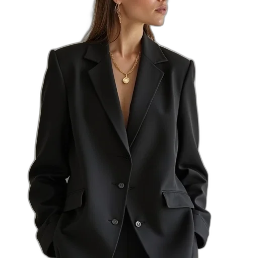 jacket, staff, jewelry, dress transparent PNG cut-out