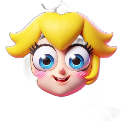 face, mask, crown, creature transparent PNG cut-out