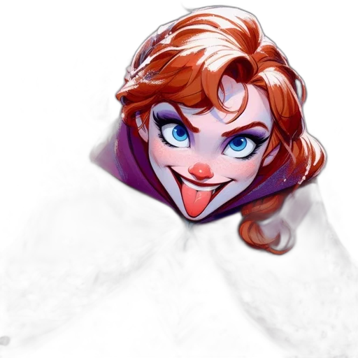 face, crown, mask, jacket transparent PNG cut-out