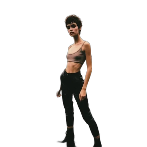 dress, staff, jacket, robot transparent PNG cut-out