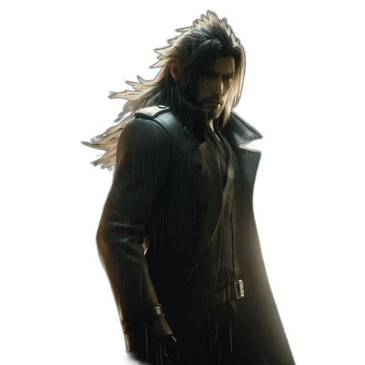 dragon, jacket, staff, creature transparent PNG cut-out