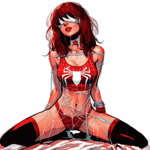 comic book art, concept art, cyberpunk, pixel art transparent PNG cut-out