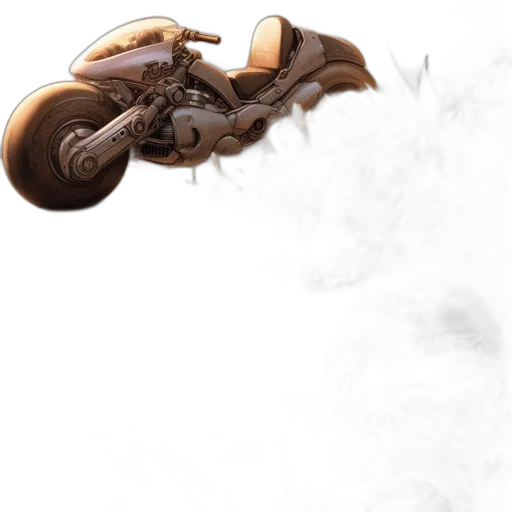 weapon, dragon, car, hair transparent PNG cut-out