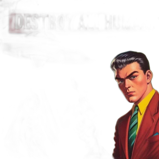 comic book art, concept art, photorealistic, cartoon transparent PNG cut-out