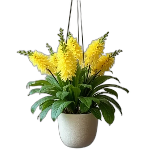 flower, crown, staff, photorealistic transparent PNG cut-out