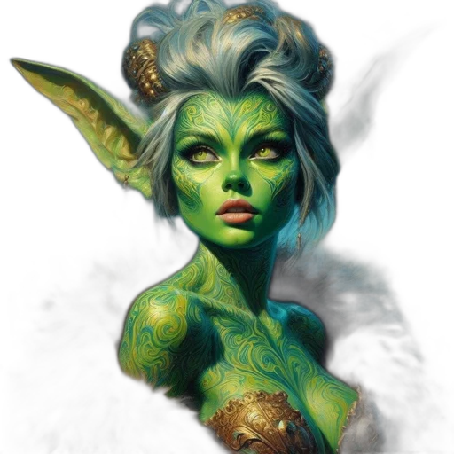 staff, face, fantasy art, concept art transparent PNG cut-out