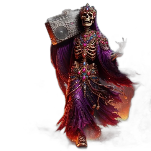 dress, concept art, fantasy art, cyberpunk transparent PNG cut-out