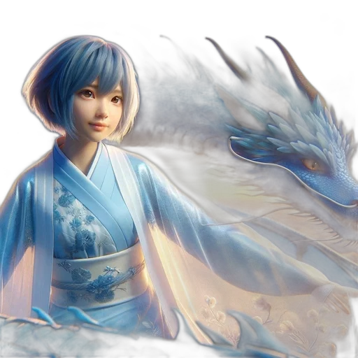 dragon, fantasy art, concept art, photorealistic transparent PNG cut-out