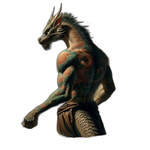 dragon, animal, creature, fantasy art transparent PNG cut-out