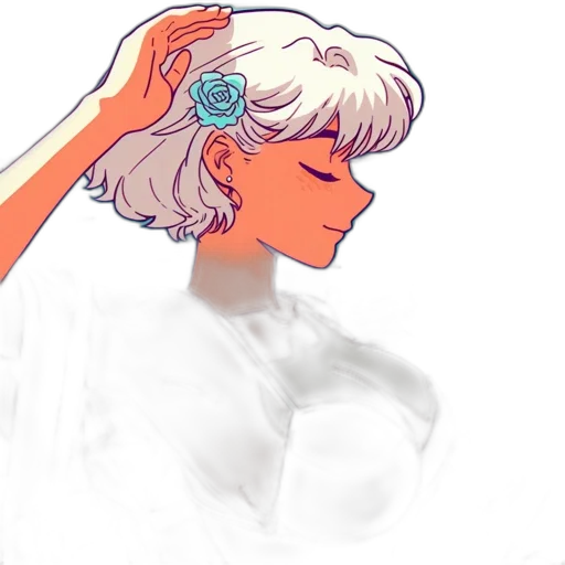 crown, flower, hair, jewelry transparent PNG cut-out
