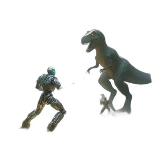 creature, dragon, robot, animal transparent PNG cut-out