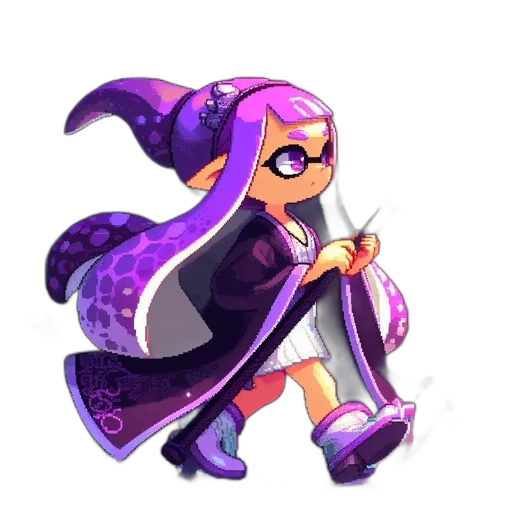 weapon, dress, staff, creature transparent PNG cut-out