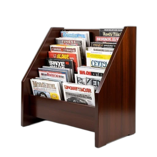 furniture, wooden, magazine, rack transparent PNG cut-out