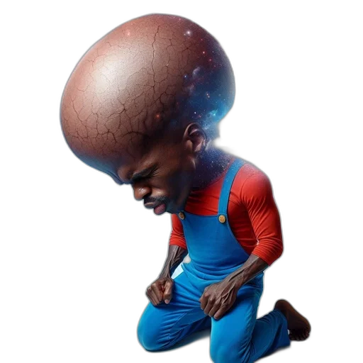hat, hair, creature, mask transparent PNG cut-out