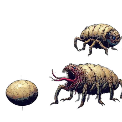 creature, animal, concept art, pixel art transparent PNG cut-out