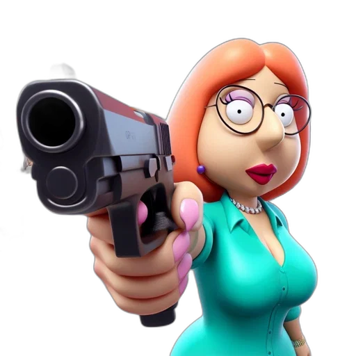 weapon, staff, animal, dress transparent PNG cut-out