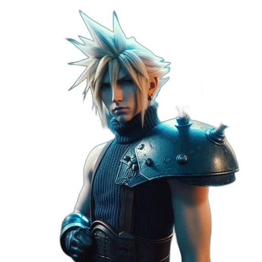 dragon, hair, face, concept art transparent PNG cut-out