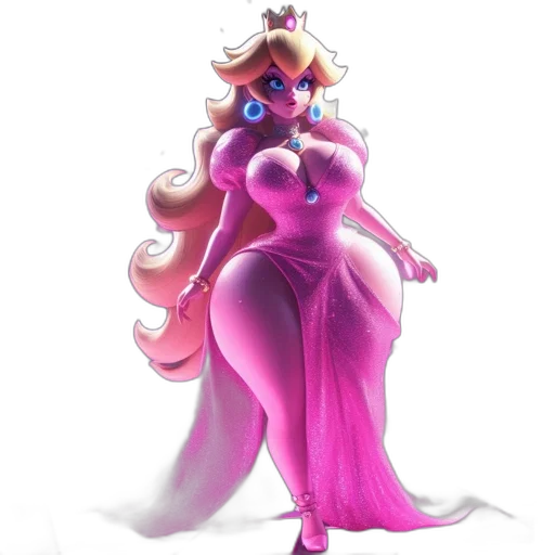 dress, crown, staff, concept art transparent PNG cut-out