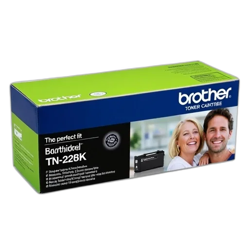 brother, tn-242bk, toner, cartridge transparent PNG cut-out