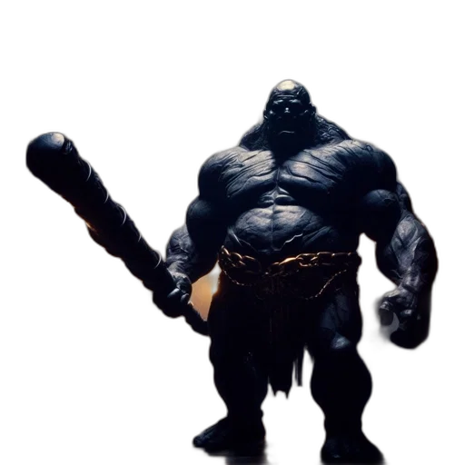 weapon, creature, animal, staff transparent PNG cut-out