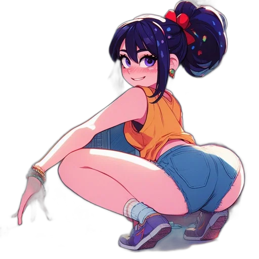 dress, weapon, shoes, staff transparent PNG cut-out