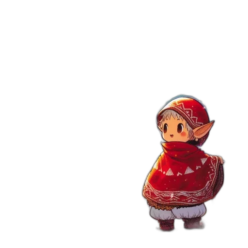 dress, robot, staff, hat transparent PNG cut-out