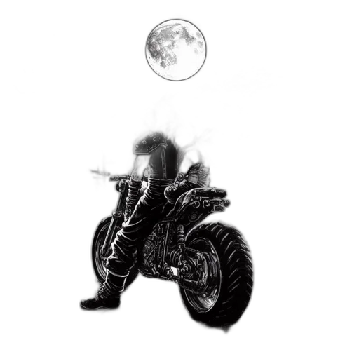 jacket, creature, concept art, comic book art transparent PNG cut-out
