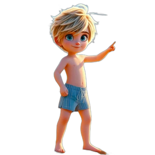 creature, 3d render, concept art, cartoon transparent PNG cut-out