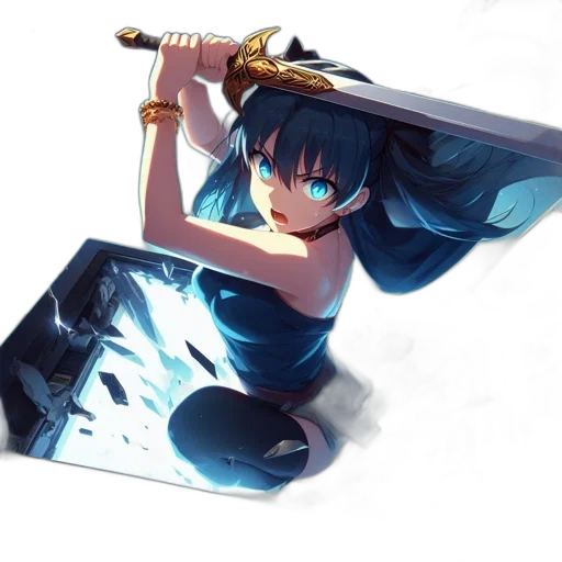 sword, weapon, umbrella, staff transparent PNG cut-out