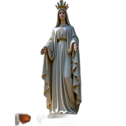 dress, staff, crown, jewelry transparent PNG cut-out