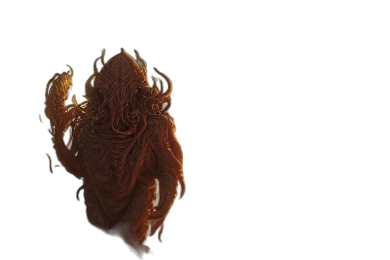 hair, mask, creature, crown transparent PNG cut-out