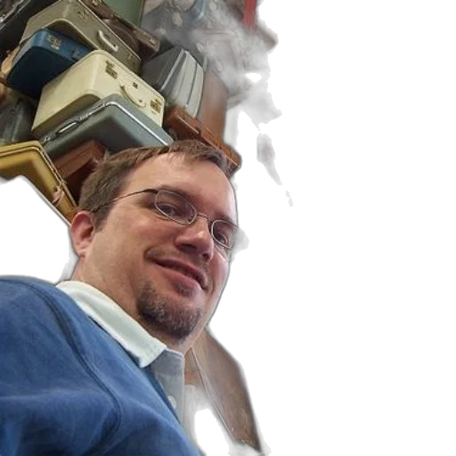 staff, robot, weapon, face transparent PNG cut-out