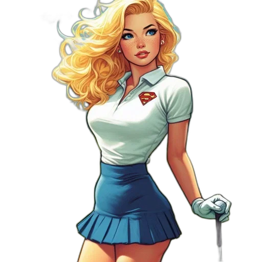 staff, dress, comic book art, cartoon transparent PNG cut-out