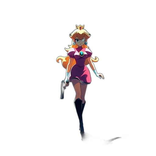 staff, dress, crown, weapon transparent PNG cut-out