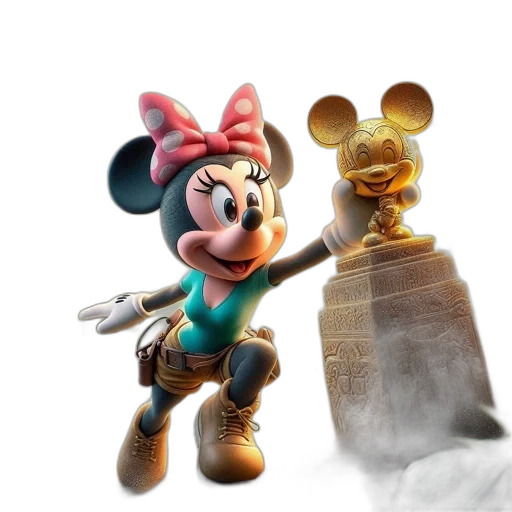 weapon, concept art, 3d render, minnie transparent PNG cut-out