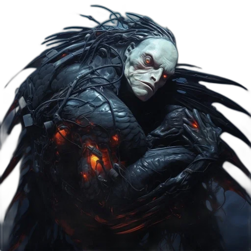 creature, mask, dragon, face transparent PNG cut-out