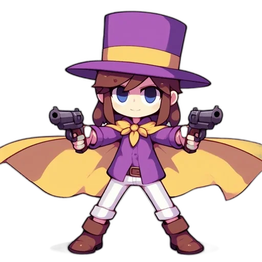 staff, weapon, hat, robot transparent PNG cut-out