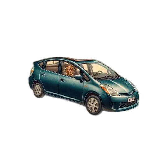 car, 3d render, photorealistic, concept art transparent PNG cut-out