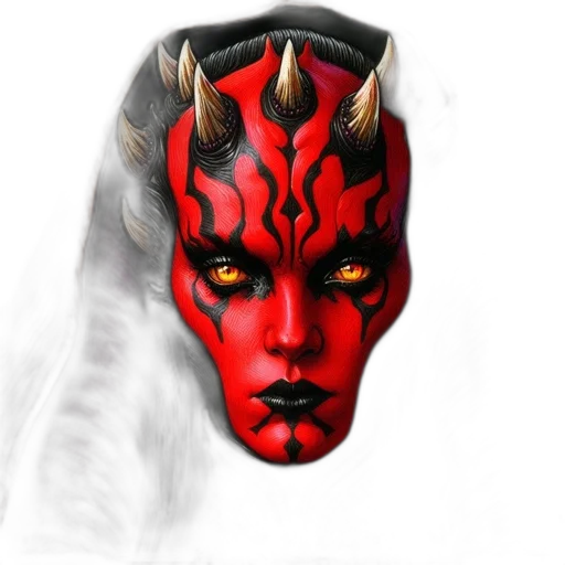 mask, face, crown, fantasy art transparent PNG cut-out