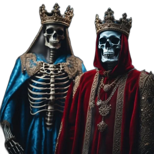 crown, mask, jewelry, jacket transparent PNG cut-out