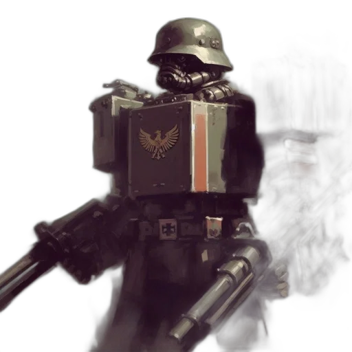robot, weapon, staff, concept art transparent PNG cut-out